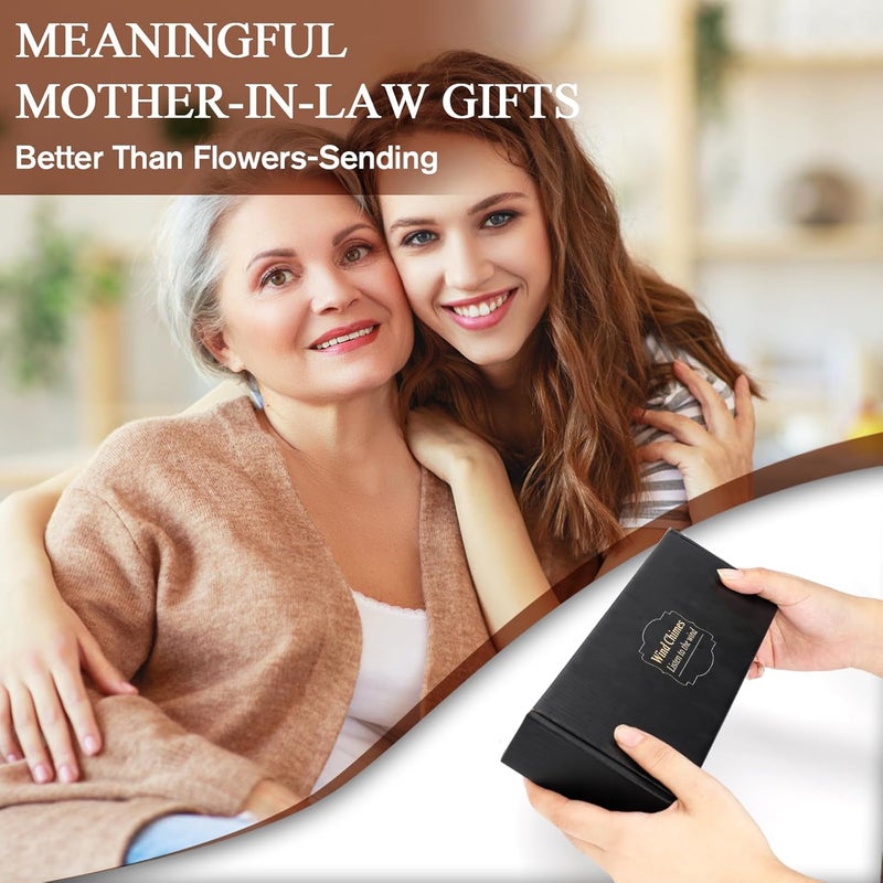 PRSTENLY Mother in Law Gifts, Mother-in-Law Wind Chimes Gifts for Mother in Laws Birthday Mothers Day Thanksgiving Christmas from Daughter in Law & Son in Law - Image 2